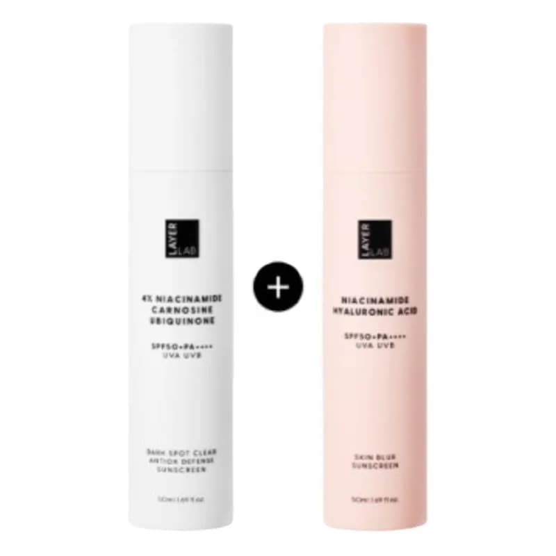 [25SS/新作](1+1)トリプルクリア日焼け止め 50ml SPF50+ PA++++ / ヒアルブラー日焼け止め 50ml SPF50+ PA++++