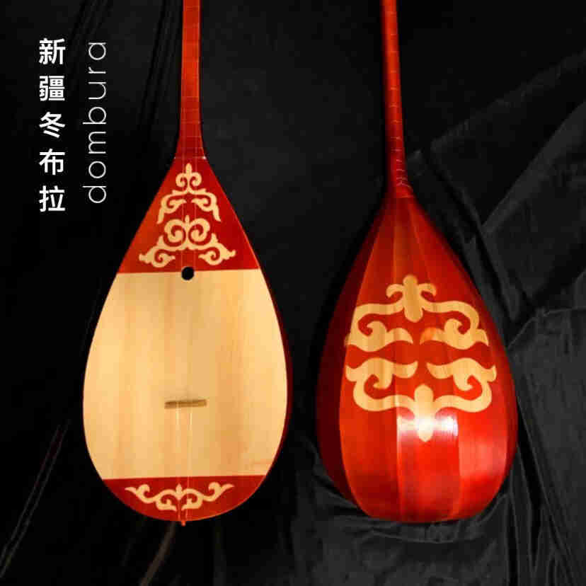 ドンブラ Dambra 1M Dombura dongbu-la カザフ国籍弦楽器 バッグ付き…