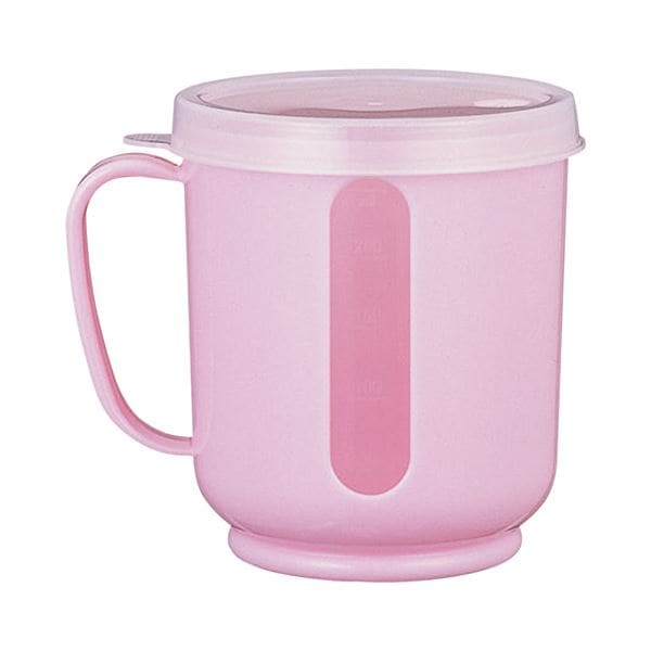 （まとめ）小森樹脂 メモリーコップ ピンク 1セット（3個）[x5セット]