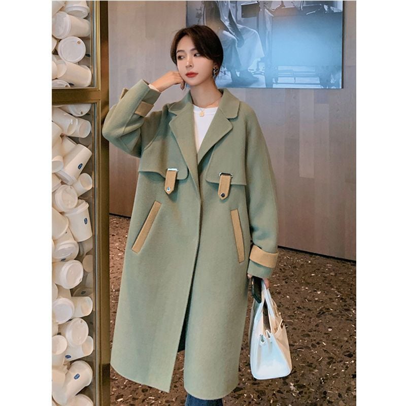 新作 トレンド チェスターコート レディースコート 秋冬 ラシャコート ロングコート 女性 ジャケット アウター コート 通勤 カジュアル