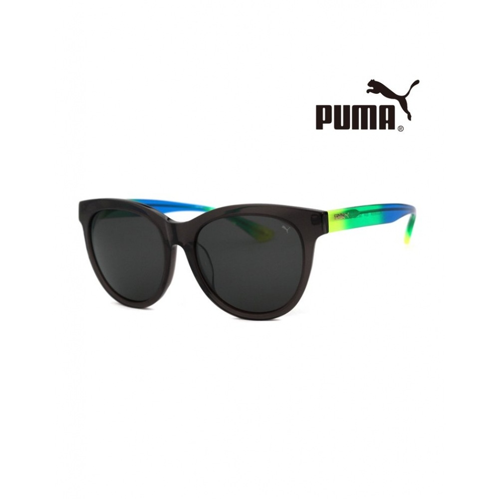 Puma PU0089SK 004 ラウンドホーンリムオーバーアジアンフィットサングラス