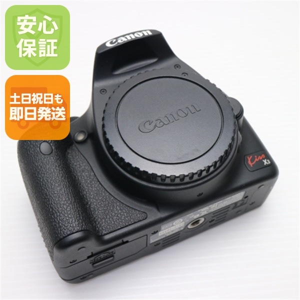 超美品 EOS Kiss X3 ブラック ボディ デジ1 Canon 68