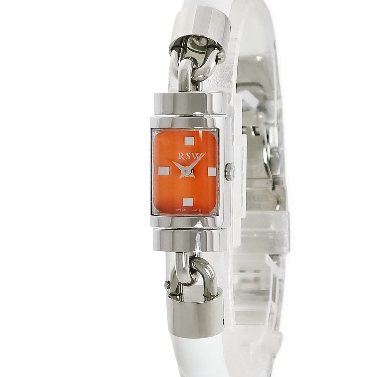 レディリバティ 6700.BS.R2.82.G32 クオーツ レディース 未使用 純正ダイヤ シルバー ドクロ 3年保証