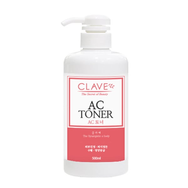 (レディ) クラベ ACトナー 500ml 1個 スキン肌 鎮静 保湿 皮脂ケア+マスクパック 3枚