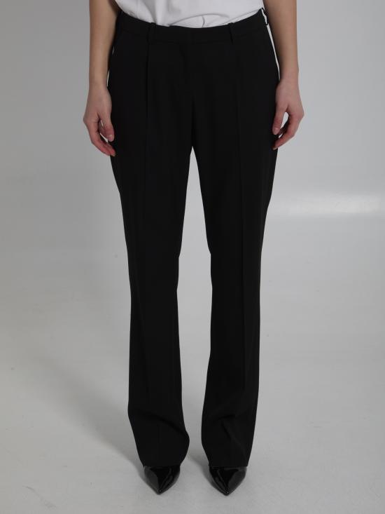 BALENCIAGA Women Straight Pants 872125 BLACK