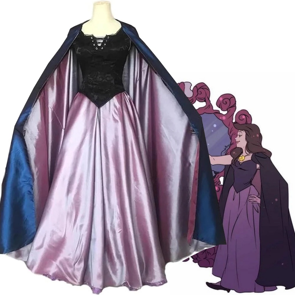 人魚姫 ヴァネッサ リトルマーメイド ヴァネッサ コスプレ衣装 アリエル 人魚姫 ドレス マント付き ハロウィン クリスマス