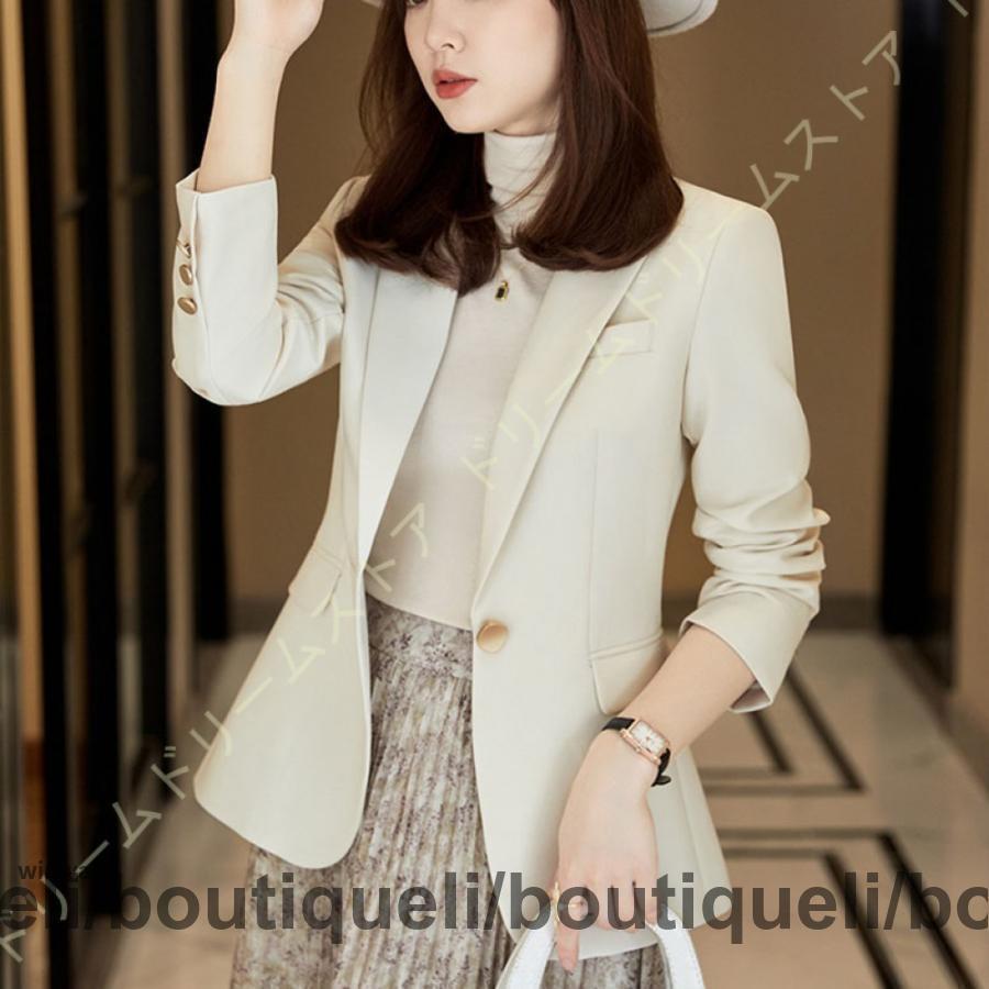 スーツジャケット テーラードジャケット ジャケット 春アウター ビジネス オフィス レディース 通気性 柔らかい 卒業式 入園式 通勤 面接 スーツ 休日