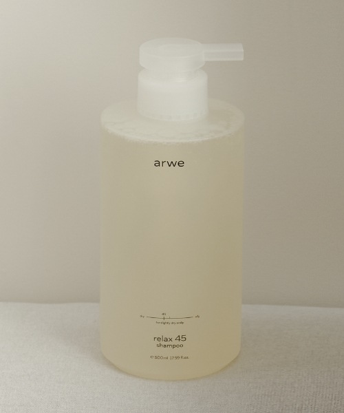 【正規品扱い店】【GIFT】自然由来 鎮静シャンプー 500ml リラックス45 弱乾性タイプ