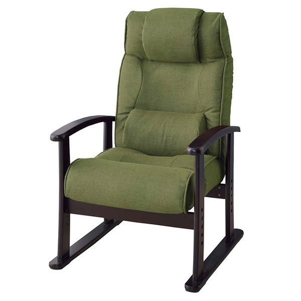 RKC-38GR グリーン [楽々チェア] メーカー直送
