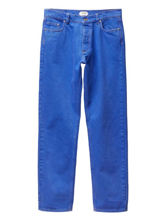 VERSACE Women Denim Pants 1024569 1A17871 1DB10 SKY BLUE