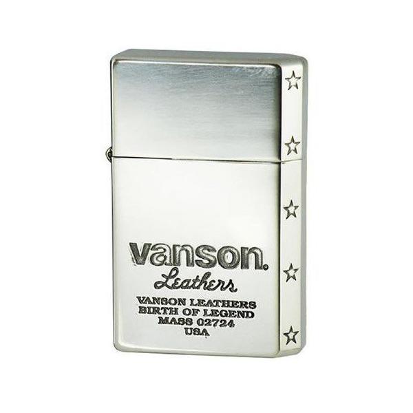 オイルライター vanson×GEAR TOP V-GT-05 ロゴデザイン シルバー
