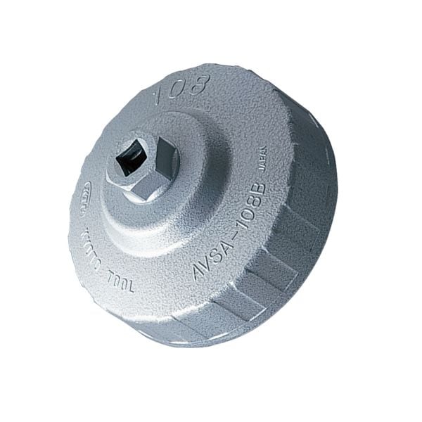 KTC 京都機械工具 大径用カップ型 オイルフィルターレンチ 16角 内寸108 AVSA-108B レンチ 工具 ツール DIY 作業工具