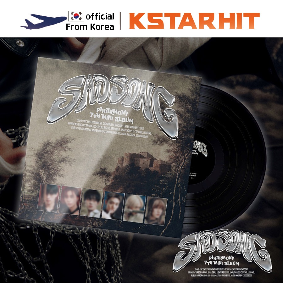 (VINYL LP) P1Harmony - SAD SONG (7枚目のミニアルバム)