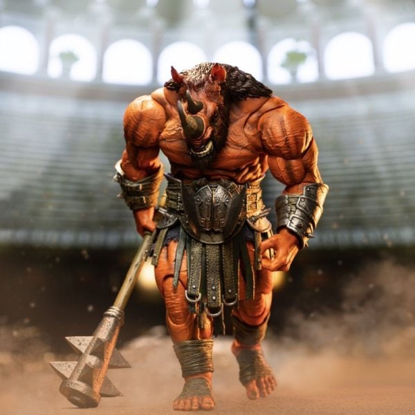 XESRAY 2023 LACC限定 Red Rhinoceros アクションフィギュア