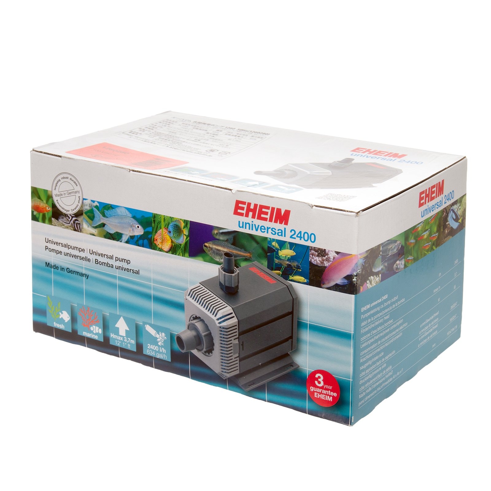 ５０Ｈｚ　エーハイム　１２６０　流量４０リットル／分　東日本用　メーカー保証期間１年　ＣＲＣ10―37―20―10―50