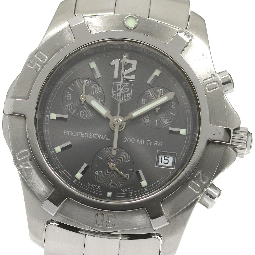 タグホイヤー TAG HEUER CN111B エクスクルーシブ 川口能活モデル 500本限定 クォーツ メンズ _843385【中古】