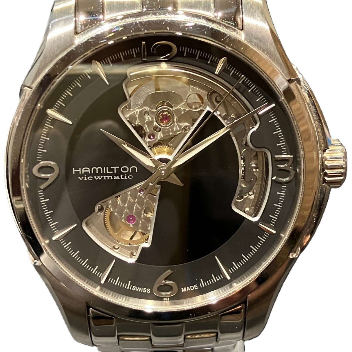 ハミルトン ジャズマスター 腕時計 総重量約150.4g H325651 メンズ 中古