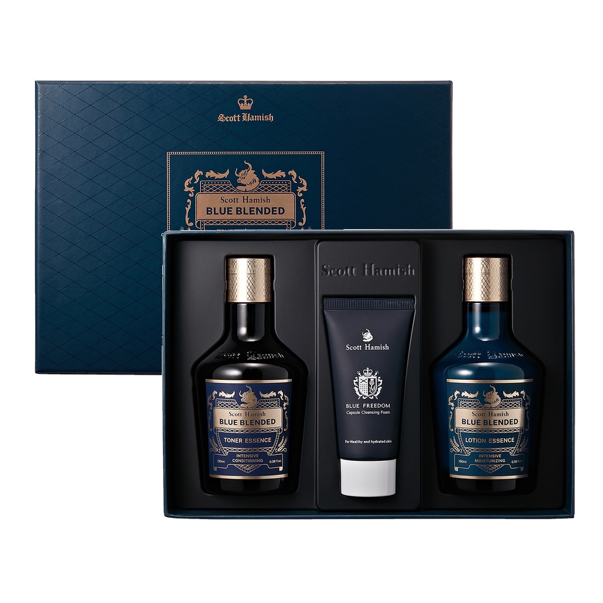 BLUE BLENDED SPECIAL GIFT SET 新商品 韓国化粧品 機能性化粧品 贈り物 企画商品 スキンケア 肌の弾力 ヒョド 肌の水分 保湿 SKINCARE