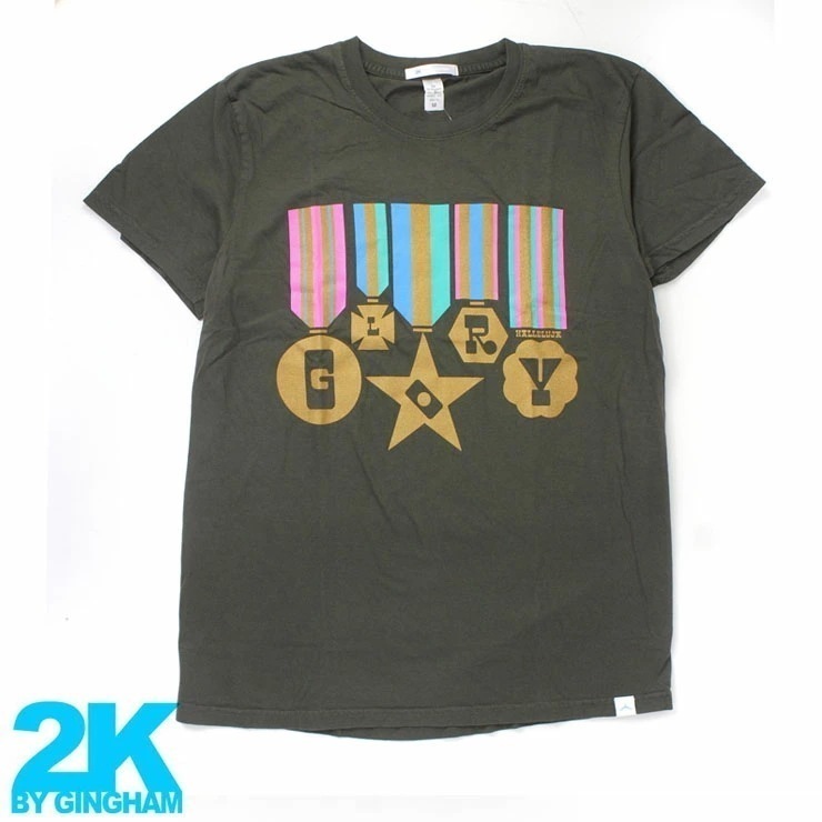 アウトドアブランド tシャツ メンズ 大きいサイズ レディース 2k by Gingham ツーケイ