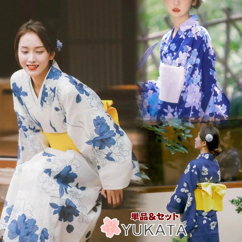 10タイプ 浴衣 ゆかた レディース 和服 浴衣 セット 大人 可愛い 花火大会 女性 女の子 高校生 中学生 大学生 浴衣セット 街着 お稽古 お花見 浴衣 かわいい 浴衣 作り帯 セット おしゃれ