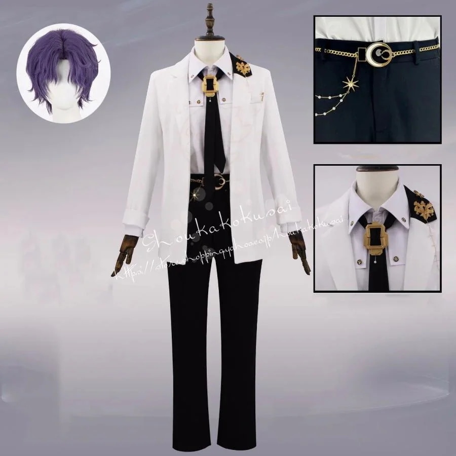 新品【BIG-SALE限定】【コスプレ】ホムラRafayel氷海綺遇誕生日コスプレ衣装日常服ハロウィンクリスマス仮装文化祭