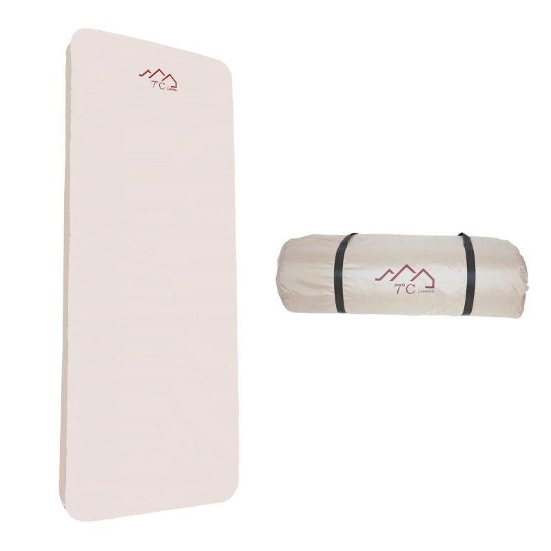 7℃ CAMPING 自動充気マット エアーマット 自動膨張 キャンプ用　耐水加工 厚手10cm 超軽量 アウトドア 車中泊マット 四季使用可能 収納袋付き シングル