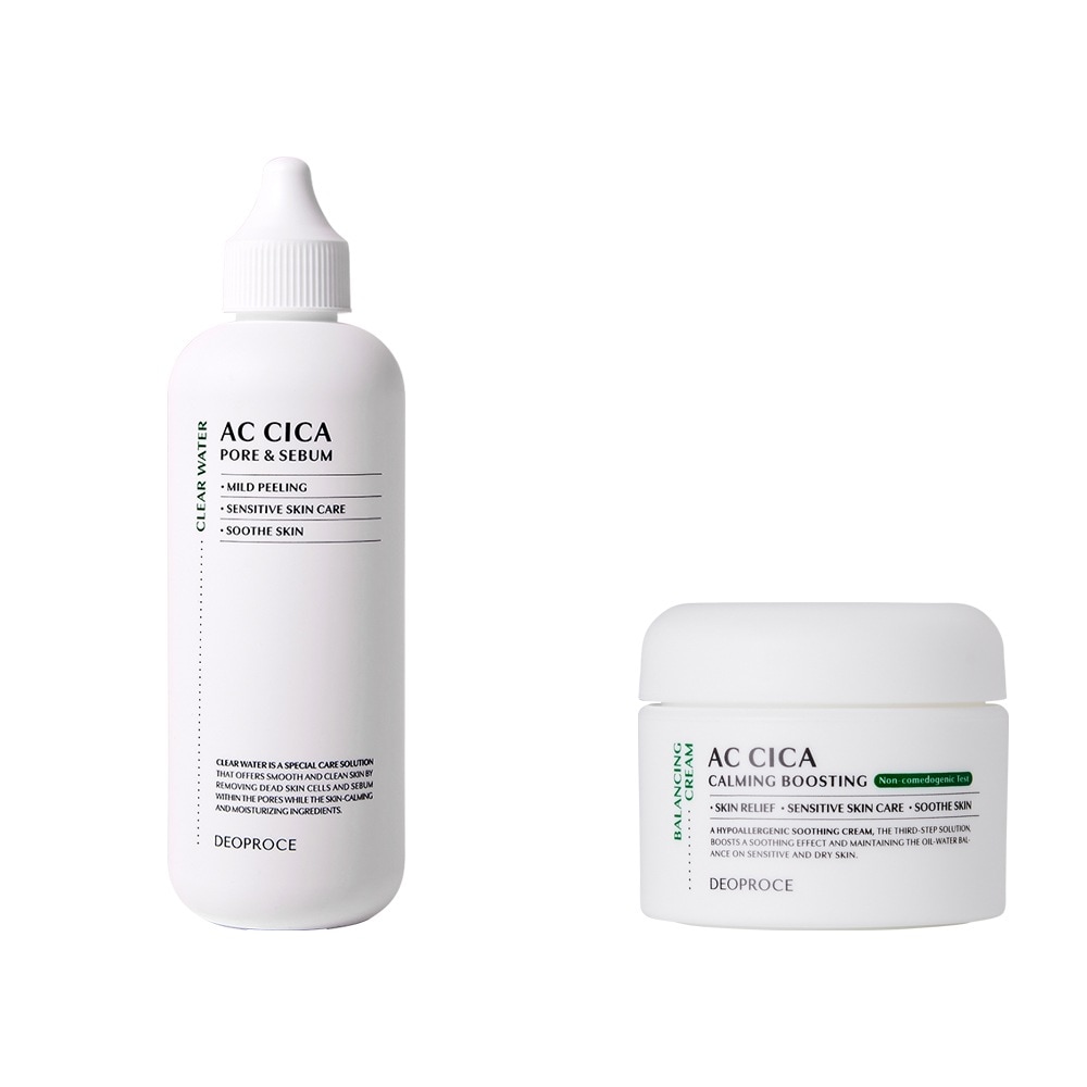 【ディオプラス】ACシカフィジーコントロールセット150ml＋50g（クリアウォーター＋クリーム）