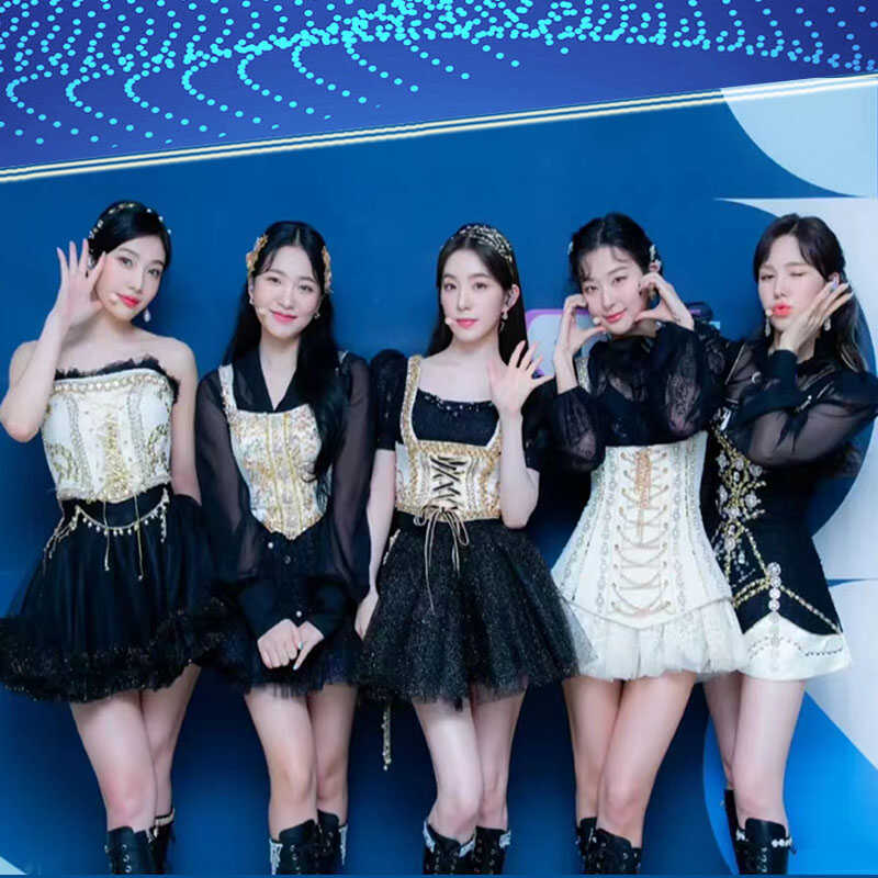 Red Velvet グッズ アイドル同型衣装 打ち歌衣装 セットアップ 華やかな衣装 Red Velvet 応援テーマ衣装 パフォーマンス衣装 K-POP 韓国ファッション