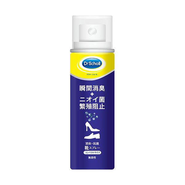 [5セット] Scholl s Wellness ドクターショール 消臭/抗菌 靴スプレー コンパクトサイズ40mL drscholl01806X5