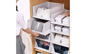 収納ラック 引き出し 折りたたみ プラスチック 白 北欧 衣類 クローゼット収納
