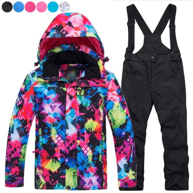 子供 スノーウェア スノーウェア スキーウエア キッズ 上下セット スノーボードウェア 可愛い 男の子 女の子 防水 暖かい 2点セット ジャケット パンツ 子ども ボードウェア スキー ウェア 雪遊