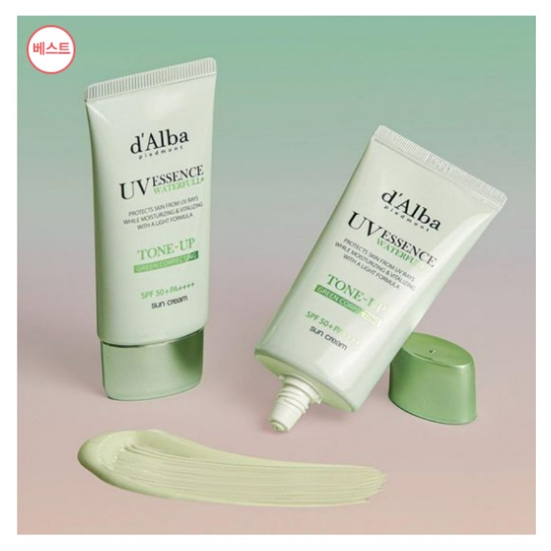 [トモトモPICK/レッド補正サン] グリーン トーンアップ サンクリーム デュオ企画 (50ml+50ml)