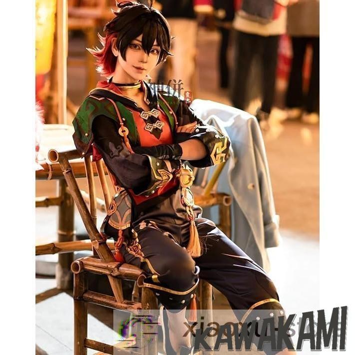 原神 コスプレ 嘉明 コスプレ 衣装 いしょう ウィッグ 靴 1361