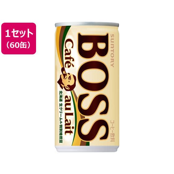 BOSS(ボス) カフェオレ 185g×60缶 サントリー