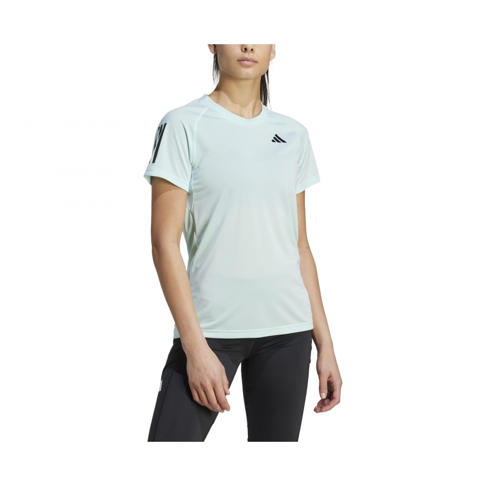 アディダスクラブテニス T シャツセミフラッシュアクア