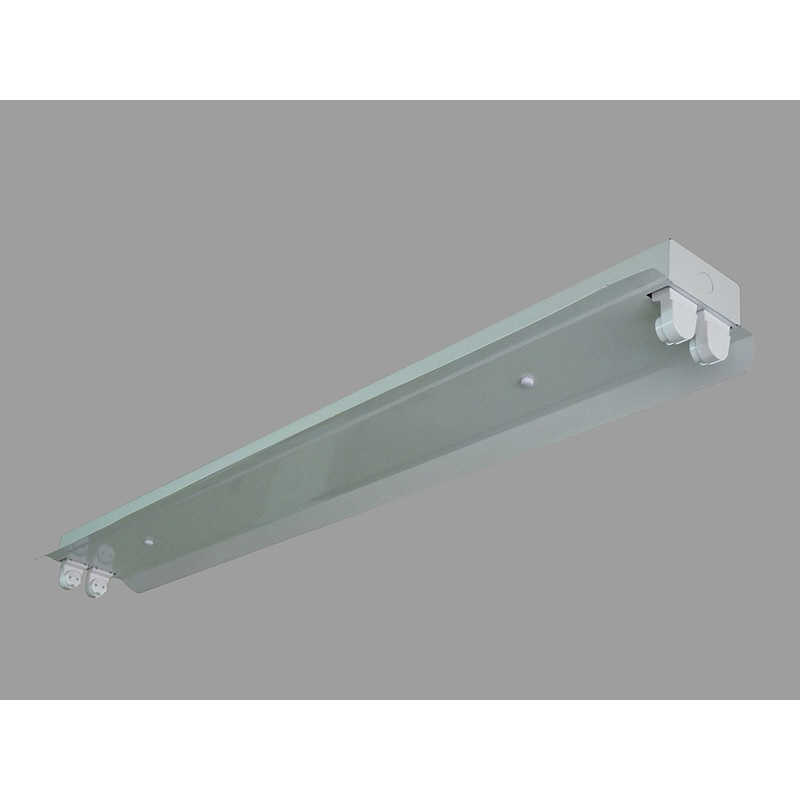 オーム電機　反射笠付2灯型器具 LED40形直管専用　LT-FK24-T-W 5,151円