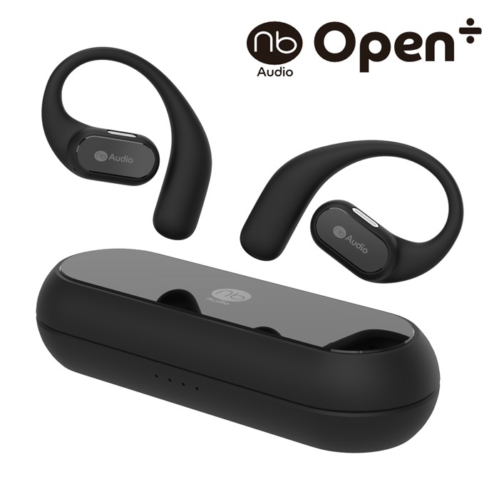 オープン型 完全ワイヤレスイヤホン Open イヤースピーカー OPND-BK ブラック エム・ティ・アイ