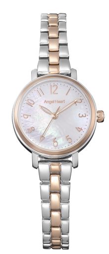 [エンジェルハート] 腕時計 レディース フラワリータイム 橋本環奈 ソーラー OA25PS-AM コンビカラー