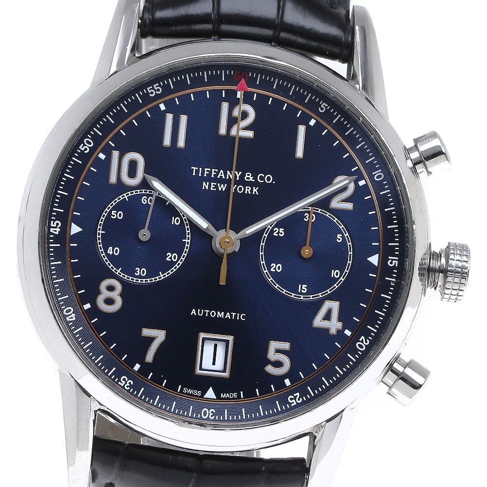 訳あり ティファニー TIFFANY&Co. Ref.34668396 CT60 クロノグラフ 自動巻き メンズ _817251【中古】