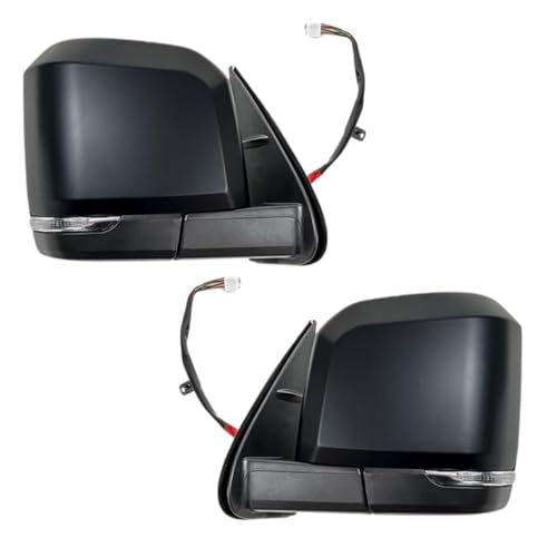 ハイエース 200系 6型ルック ドアミラー 電動格納 電動調整 ウィンカー付き カプラーオン 左右セット マットブラック 1型 2型 3型 4型 5型 6型 7型 8型