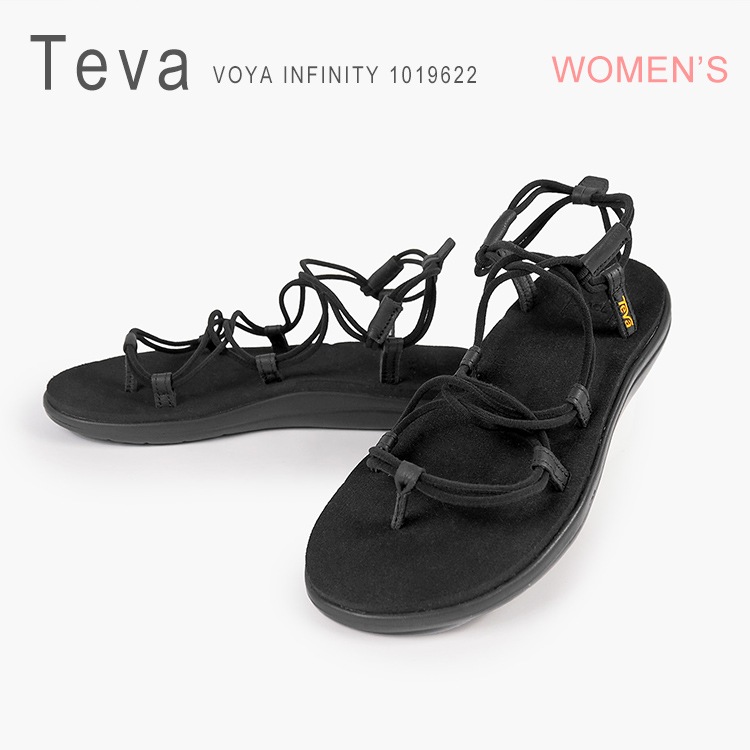 テバ サンダル レディース ボヤ インフィニティ 歩きやすい 疲れない ぺたんこ 紐 レースアップ スポーツサンダル おしゃれ テヴァ TEVA VOYA INFINITY 1019622 送料無料
