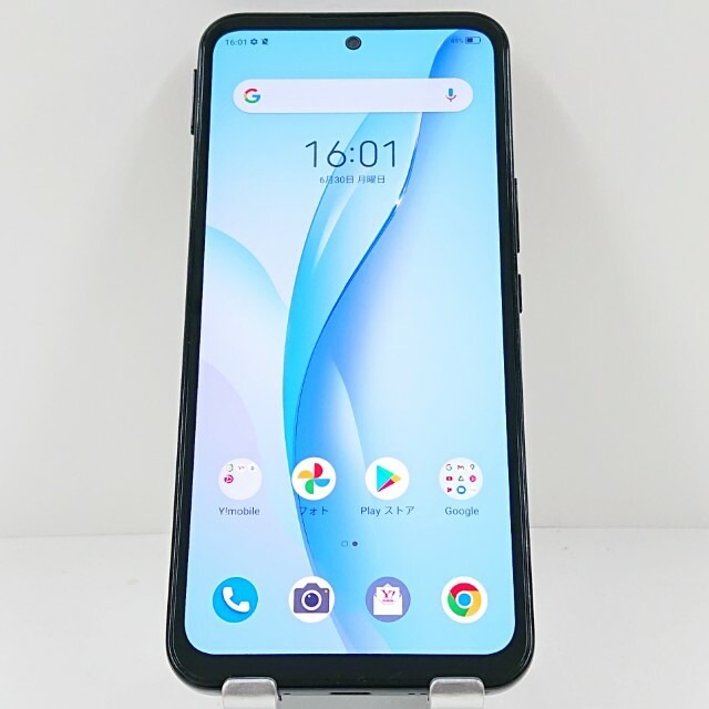 Libero 5G III A202ZT Y!mobile ブラック 送料無料 本体 c13261 【中古】