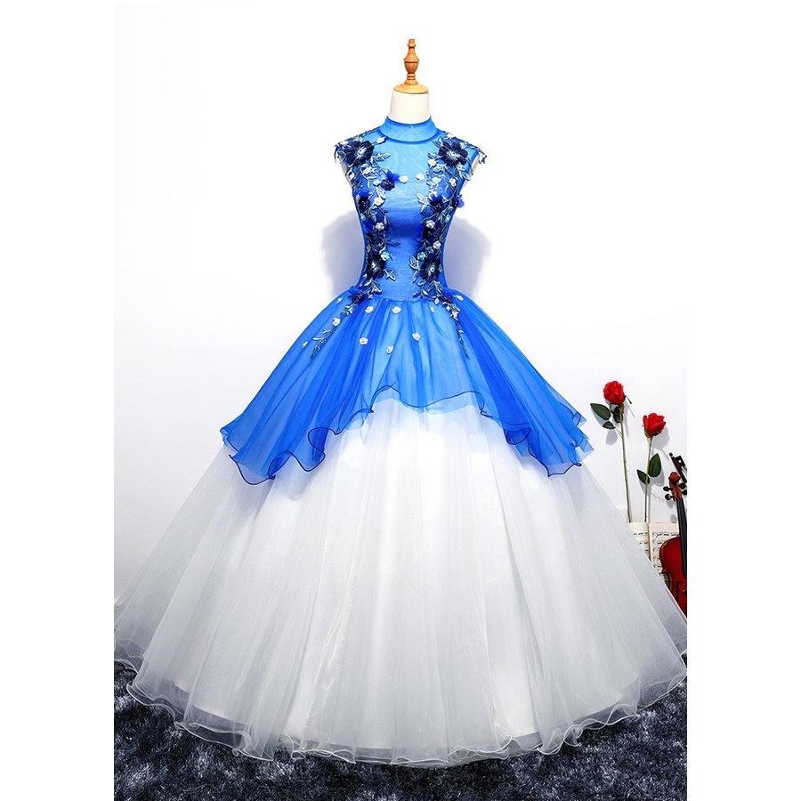 カラードレス ロング 安い イブニングドレス 二次会 パーティードレス 演奏会 花嫁 フォーマルドレス 発表会 結婚式 カクテルドレス 披露宴 ブルー