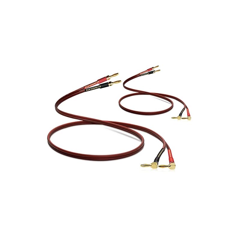 プラグ スピーカー ケーブル 完成品ハンダ済み (バナナプラグスピーカーバナナプラグ) (3mx2本)