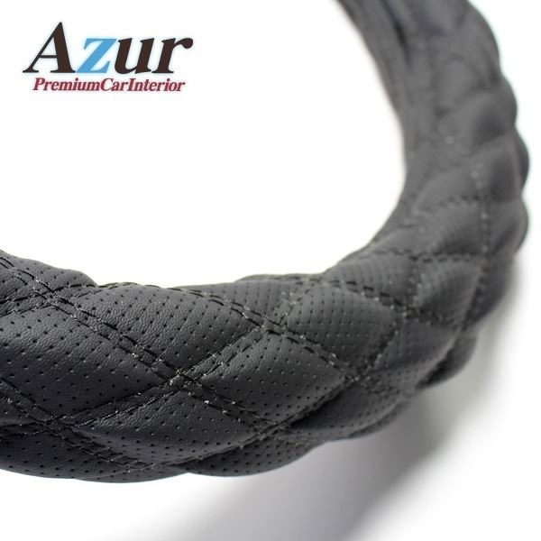 Azur ハンドルカバー クロスロード ステアリングカバー ディンプルブラック M（外径約38-39cm） XS56A24A-Mアクセサリー
