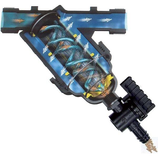 サンホープ　ハイドロサイクロンスクリーンフィルターAKY38840　本体　口径40mm　エレメント付き（種類選択）【送料無料】