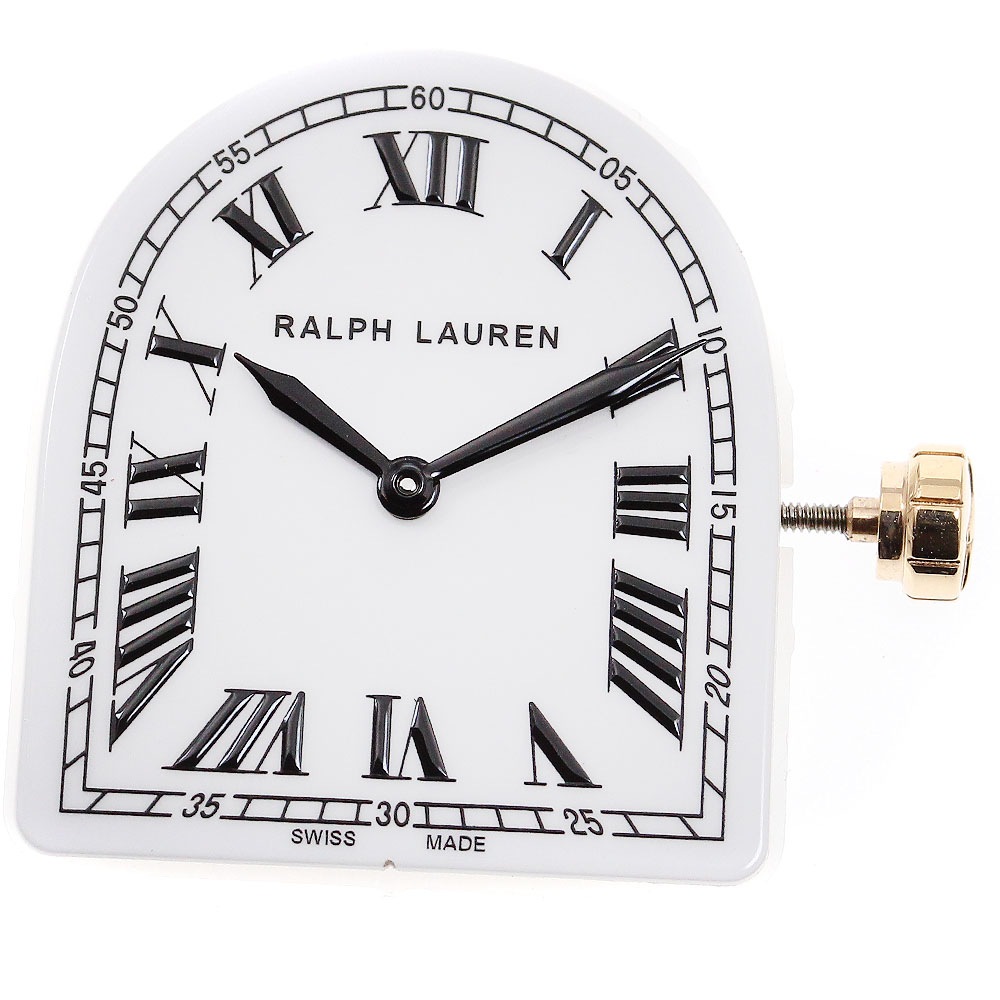 ラルフローレン RALPH LAUREN ムーブメント cal.976.001 クォーツ メンズ 美品 _I-166【中古】