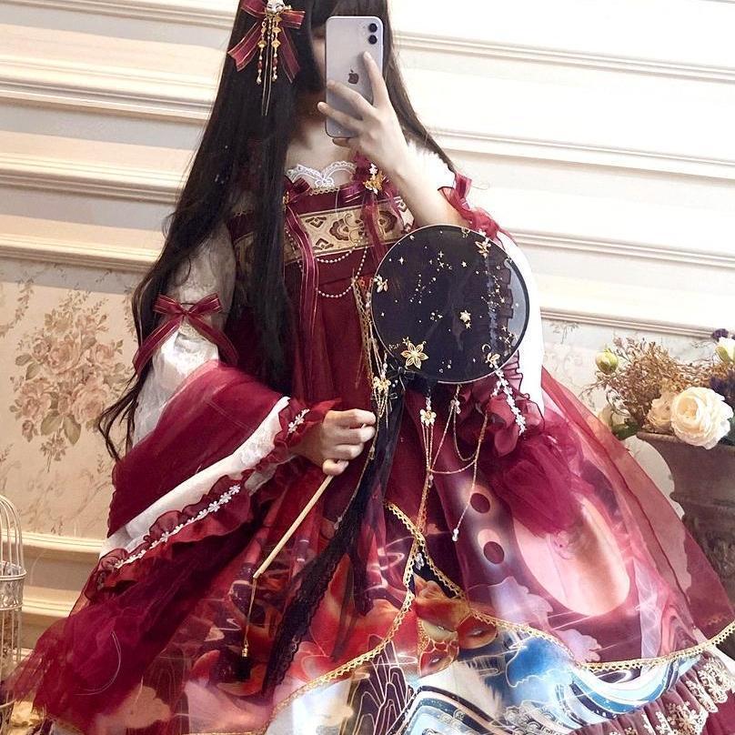 コスチューム ワンピースかわいいロリータワンピースおしゃれコスプレ衣装 大人気メイド服