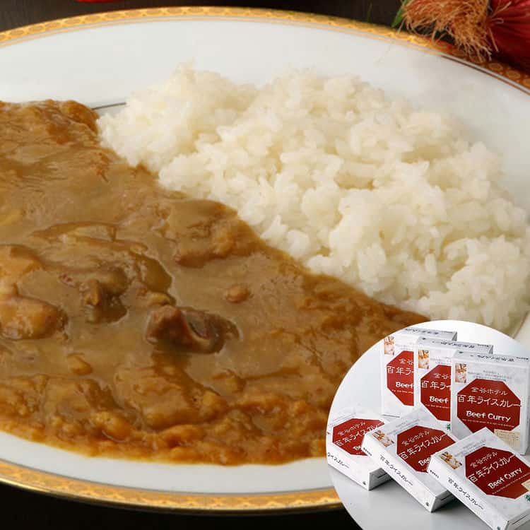 栃木 創業明治6年 「金谷ホテル」 百年ライスカレービーフ 220g6食 離島は配送不可 5190005 お歳暮 お中元 お土産 ご進物 ギフト 贈り物に最適