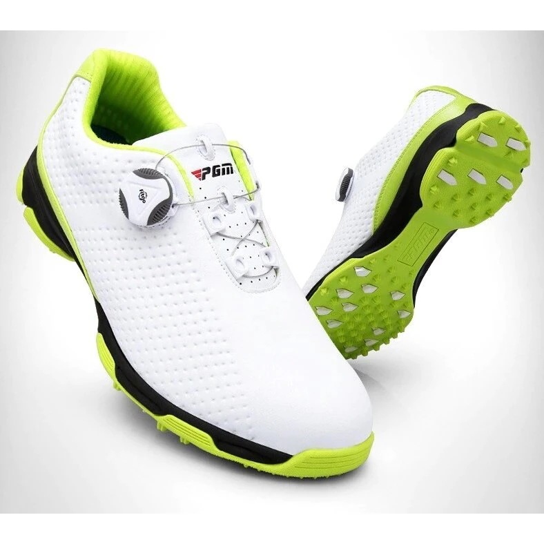 【急速出荷!】ゴルフシューズ ダイヤル式 ソフトスパイク メンズ ゴルフ スパイクシューズ